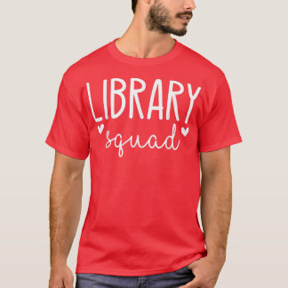 レトロボースタイル図書館分隊ブックラバーワールドボー Tシャツ