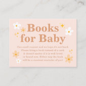 レトロボーデイジーベビー本 エンクロージャーカード (正面)