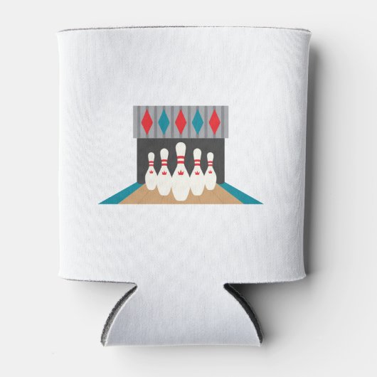 レトロボーリングアレー 缶クーラー (正面)