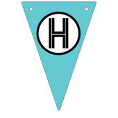 レトロボーリングハッピーバースデー旗バナー バンティングフラッグ (第2の旗)