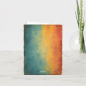 レトロボーリング子供の誕生日パーティの招待状 シーズンカード (裏面)