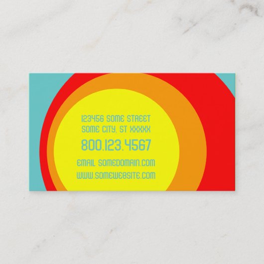 レトロボーリング界 名刺 (正面)