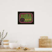 レトロボーリング ポスター (キッチン)