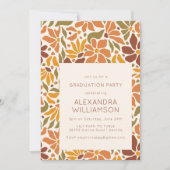 レトロボ自然ホ植物卒業会 招待状 (正面)