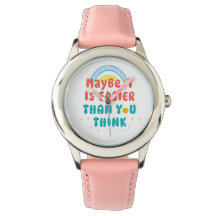 レトロポジティブ引用eWatch時計