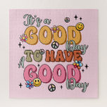 レトロポジティブ「いい日だ」 ジグソーパズル<br><div class="desc">レトロポジティビティ「It's a Good Day」ジグソーパズル</div>
