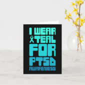 レトロポスト外傷性ストレスPtsd認識度1 カード (黄色い花)