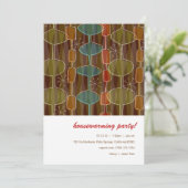 レトロポッド引っ越し祝いパーティーパーティの招待状 招待状 (スタンド正面)