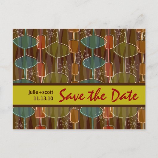 レトロポッド日付の保存 案内ポストカード (正面)