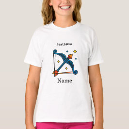 レトロポップアート いて座 星座 ギフト Tシャツ