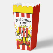 レトロポップコーン デザイン フェイバーボックス (裏面)