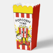レトロポップコーン デザイン フェイバーボックス (正面)