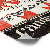 レトロポップコーン ポスター (角)