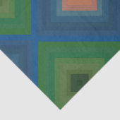 レトロポップ・アートのアートカラーストライプダイヤモンドパターン 薄葉紙 (詳細)