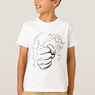 レトロポップ・アートのアートスマッシュスケッチ Tシャツ