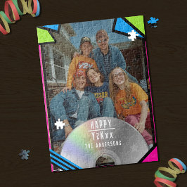 レトロポップ・アートのアートフォトY2Kヴィーブジグソーパズル ジグソーパズル