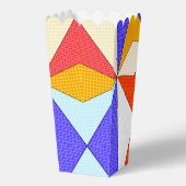 レトロポップ・アートのアートポップコーン フェイバーボックス (正面)