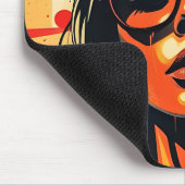 レトロポップ・アートのアートマウスパッド マウスパッド (コーナー)