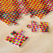 レトロポップ・アートのアートマンダラジグソーパズル ジグソーパズル (側面)