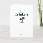 レトロポップ・アートのアートレディ |ことわざこんにちは カード (裏面)