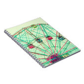 レトロポップ・アートのサマーカーニバル ノートブック (右側)