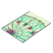 レトロポップ・アートのサマーカーニバル ノートブック (左側)