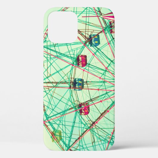 レトロポップ・アートのサマーカーニバル Case-Mate iPhoneケース (裏面)