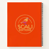 レトロポップ・アートのディヴァ：幾何学的エレガンス抽象芸術アート ノートブック (裏面)