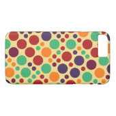 レトロポップ・アートの水玉模様パターン#2 Case-Mate iPhoneケース (裏面(横))