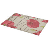 レトロポピーパターン カッティングボード (角)