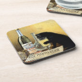 レトロポフランスのスター「アブザブルジョア」 コースター (左側)