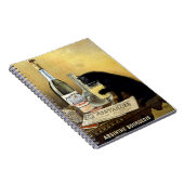 レトロポフランスのスター「アブザブルジョア」 ノートブック (右側)