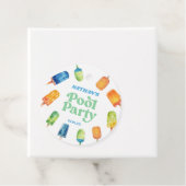 レトロポプシクル誕生日プールパーティー フェイバータグ (インサイチュ)