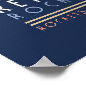 レトロポリスロケットワークスのポスター(16x20インチ) ポスター (角)