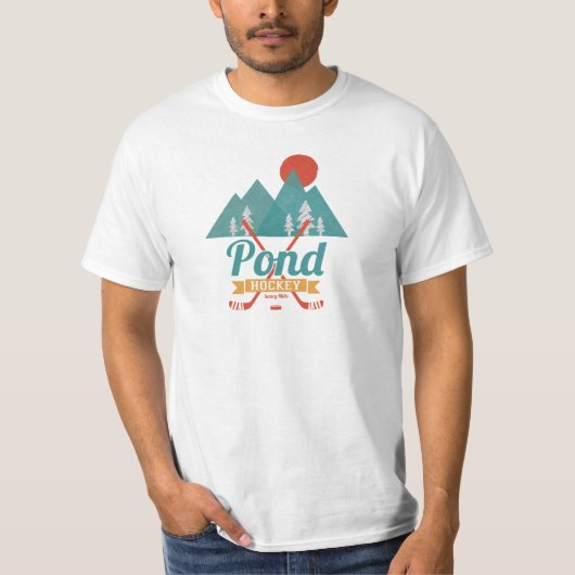 レトロポンドホッケー Tシャツ (正面)