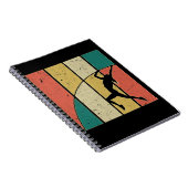 レトロポールヴォールティングガールポールバーター ノートブック (右側)