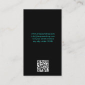 レトロポーン店 名刺 (裏面)