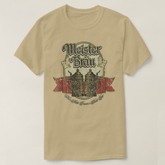 レトロマイおもしろいスターブラウ1891 BeerヴィンテージマンズT Tシャツ (デザイン正面)