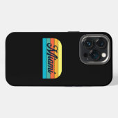 レトロマイアミ iPhoneケース (裏面横)