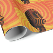 レトロマイクカスタムロラップ紙 ラッピングペーパー (ロールコーナー)