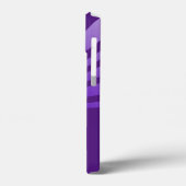 レトロマイク名前をカスタムする紫グラフィック Case-Mate iPhoneケース (裏面 / 左)