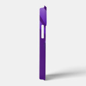 レトロマイク名前をカスタムする紫グラフィック Case-Mate iPhoneケース (裏面 / 右)