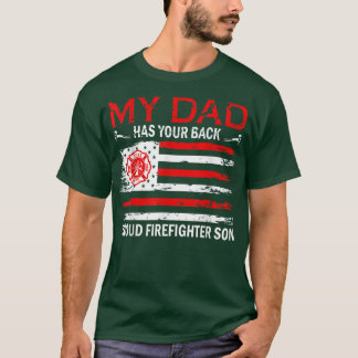 レトロマイパパにバックファイ誇りを持ったヤーソンU Tシャツ