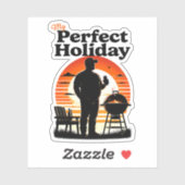 レトロマイパーフェクトホリデーダーク文字 シール (シート)