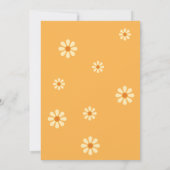 レトロマイリトルサンシャインデイジー10th誕生日 招待状 (裏面)