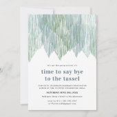 レトロマクラメフリンジ |卒業招待状 招待状 (正面)