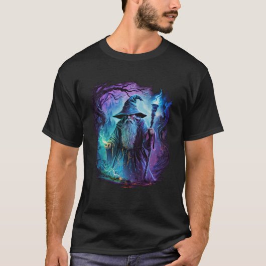 レトロマジカルウィザードファンタジー15 Tシャツ (正面)