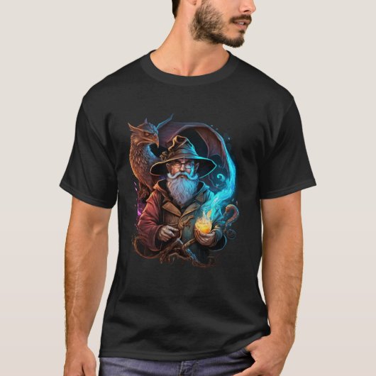 レトロマジカルウィザードファンタジー2 Tシャツ (正面)