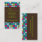 レトロマスモザイクタイル 名刺 (正面/裏面)