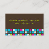 レトロマスモザイクタイル 名刺 (裏面)